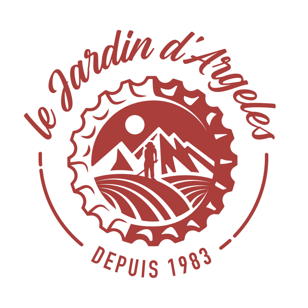 LOGO le jardin d'argelès sur mer